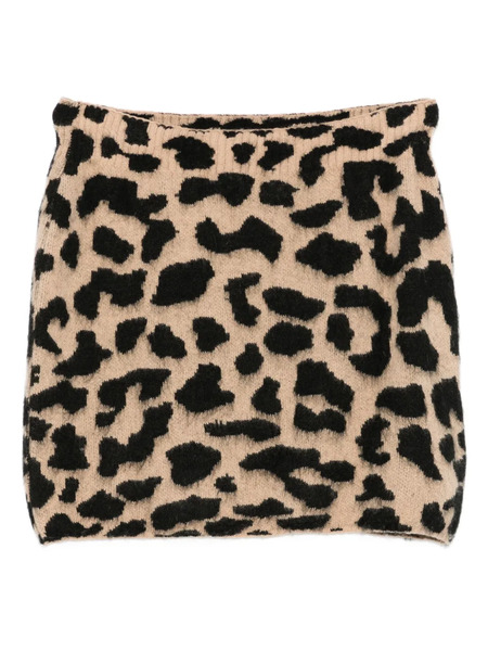  Akep Patterned Mini Skirt - Neutrals 