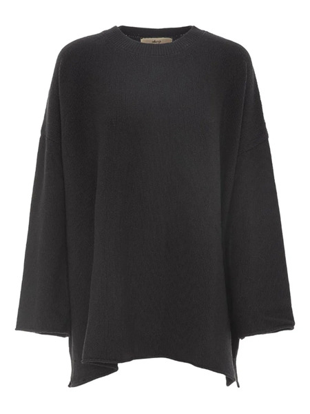  Akep Ribbed-knit Sweater - Black 