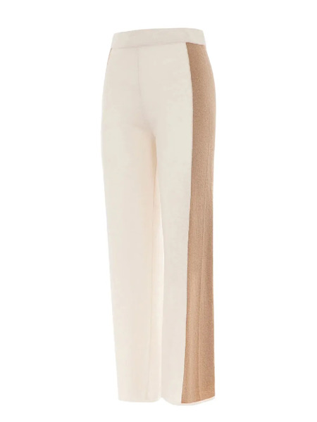  Akep Side-stripe Straight Trousers - Neutrals 
