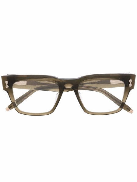  Akoni Columba Wayfarer-frame Glasses - Green 