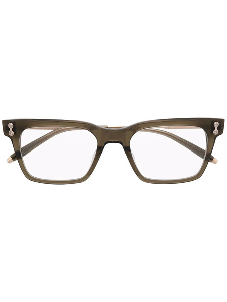  Akoni Kepler Square-frame Glasses - Gold 