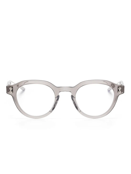  Akoni Round-frame Glasses - Grey 