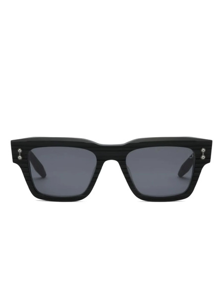  Akoni Square-frame Sunglasses - Black 