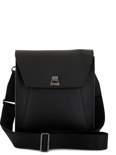  Akris Flap Strap Cross Body Bag - Black 