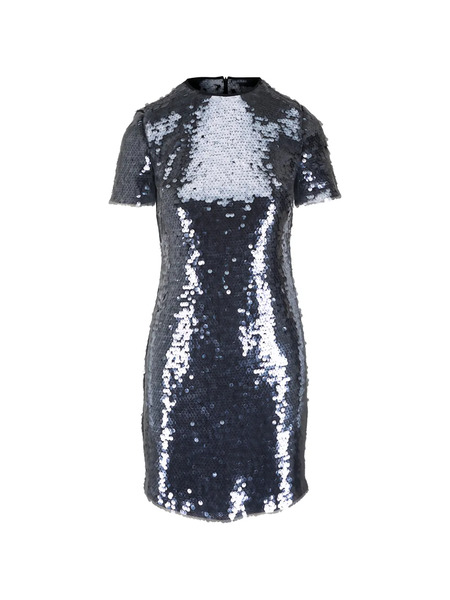  Akris Sequin-embellished Mini Dress - Blue 