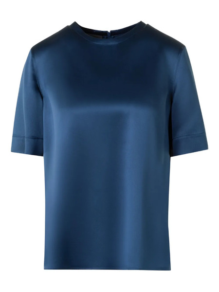  Akris Short-sleeve Top - Blue 