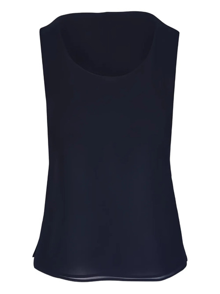  Akris Sleeveless Blouse - Blue 