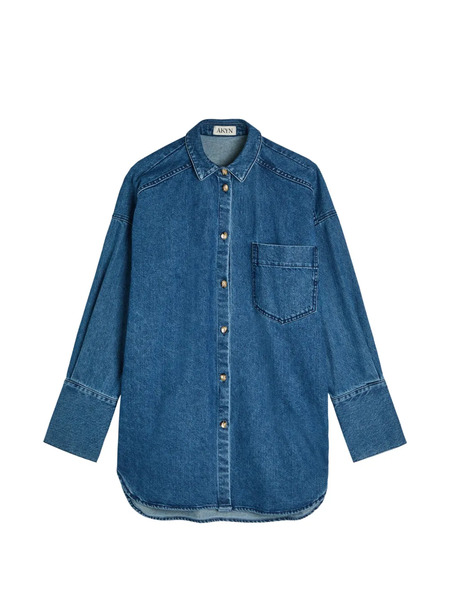  Akyn Fenella Pocket Long-sleeve Shirt - Blue 
