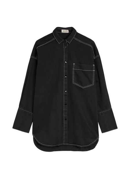  Akyn Fenella Pocket Shirt - Black 