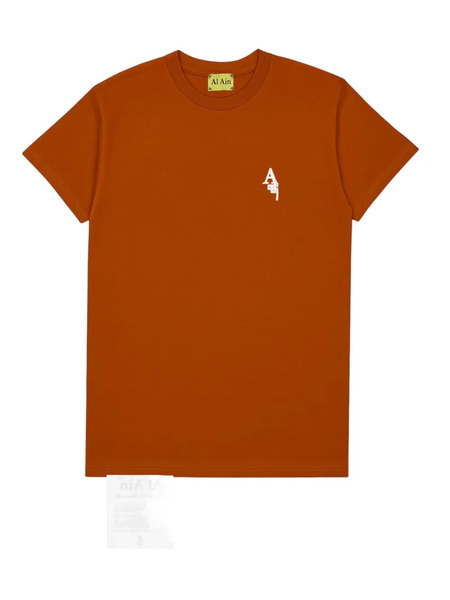  Al Ain Logo-print T-shirt - Orange 
