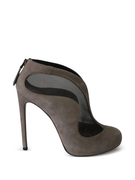  Alaïa Pre-owned Almond-toe Ankle Boots - Grey 
