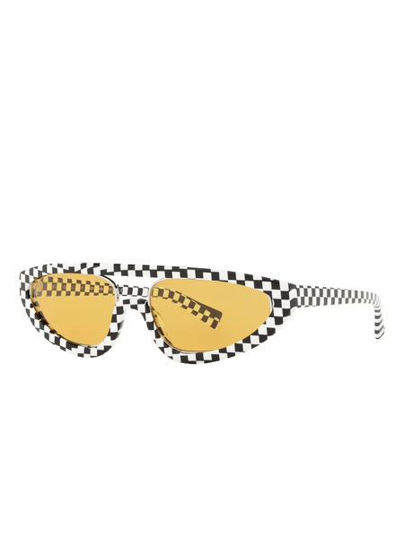  Alain Mikli Checked Sunglasses - Black 