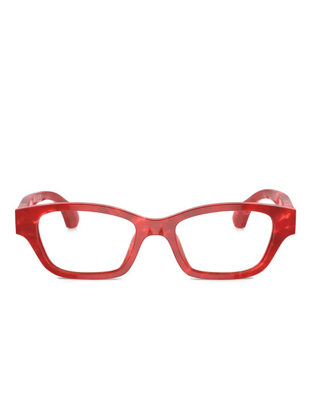  Alain Mikli Geometric-framed Glasses - Red 