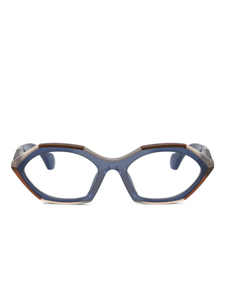  Alain Mikli Geometric Glasses - Blue 