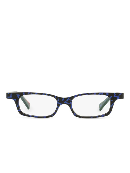  Alain Mikli Geometric-patterned Glasses - Blue 