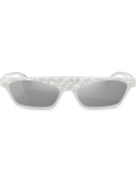  Alain Mikli N°851 Rectangular Frame Sunglasses - White 