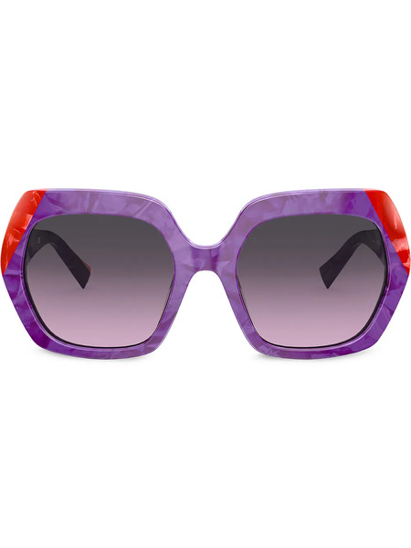  Alain Mikli Oversized Sunglasses - Purple 