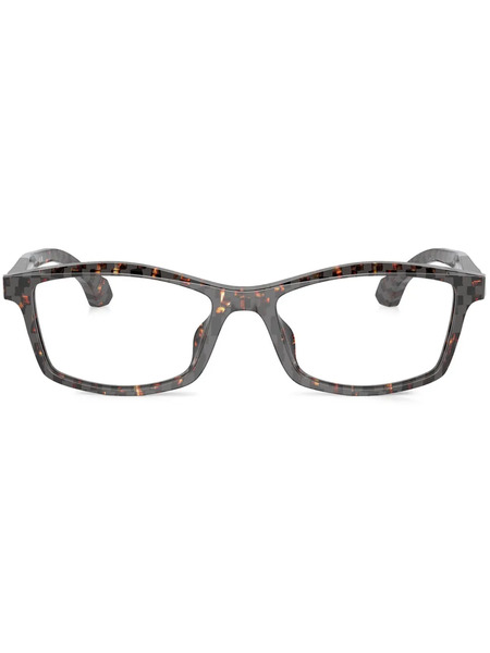  Alain Mikli Rectangle-frame Glasses - Brown 