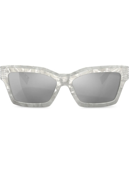 Alain Mikli Square Frame Sunglasses - White 