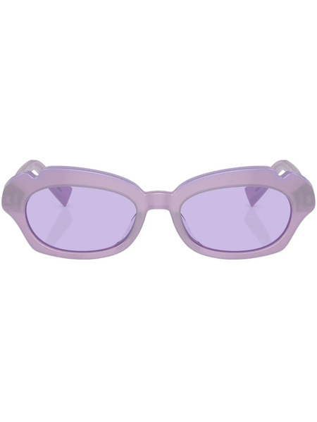  Alain Mikli Tinted Round-frame Sunglasses - Purple 
