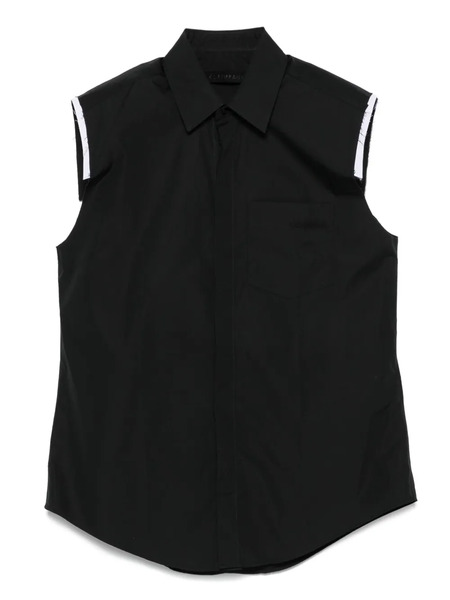 Alainpaul Layered Shirt - Black 