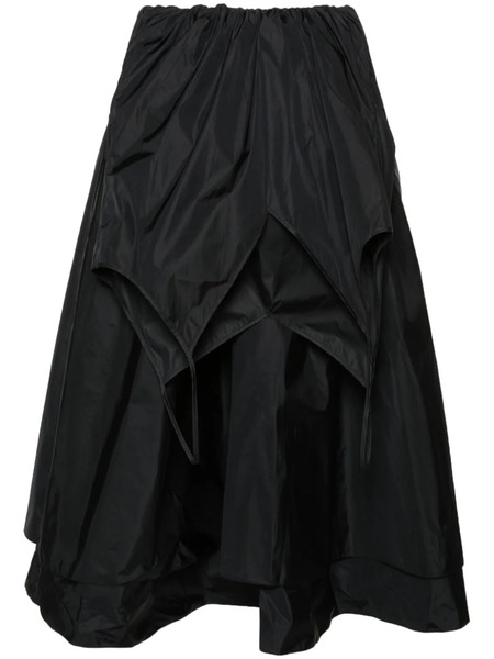  Alainpaul Pina Layered Midi Skirt - Black 
