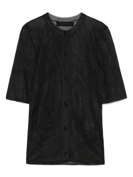  Alainpaul Ribbed-knit Cardigan - Black 