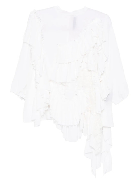  Alainpaul Ruffled Top - White 