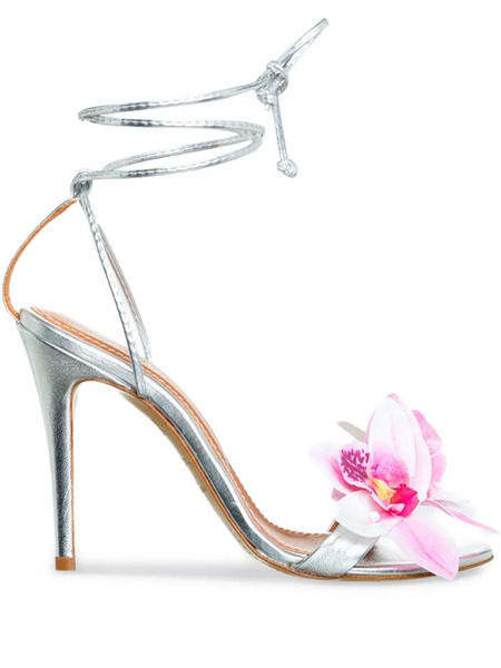  Alameda Turquesa 110mm Prudence Sandals - Silver 
