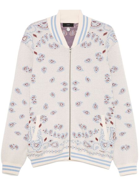  Alanui Bandana-print Bomber Jacket - Neutrals 