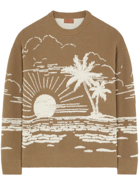  Alanui Beyond The Horizons Sweater - Brown 