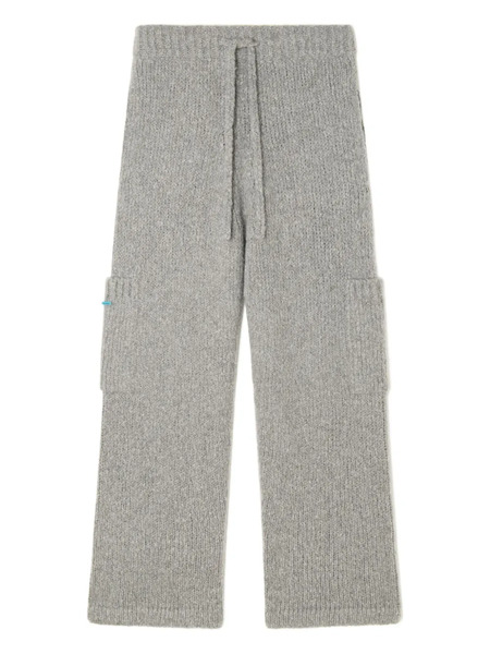  Alanui Drawstring Knitted Trousers - Grey 