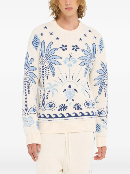  Alanui Echoes Of The Island Sweater - Neutrals 