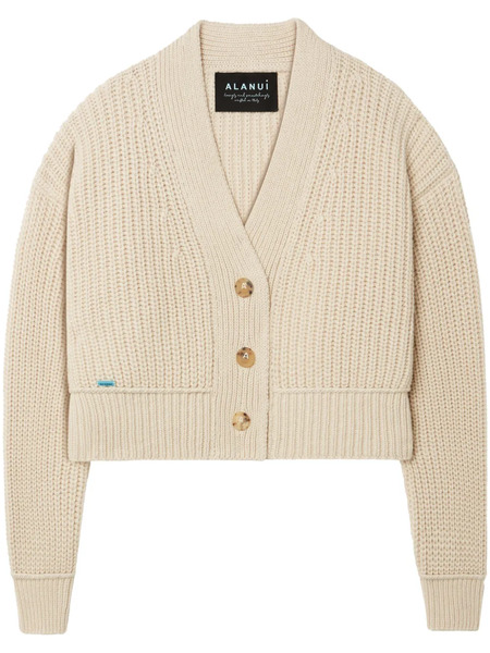  Alanui Finest Cardigan - Neutrals 