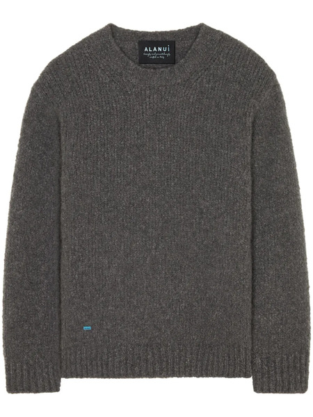  Alanui Finest Ribbed Sweater - Grey 