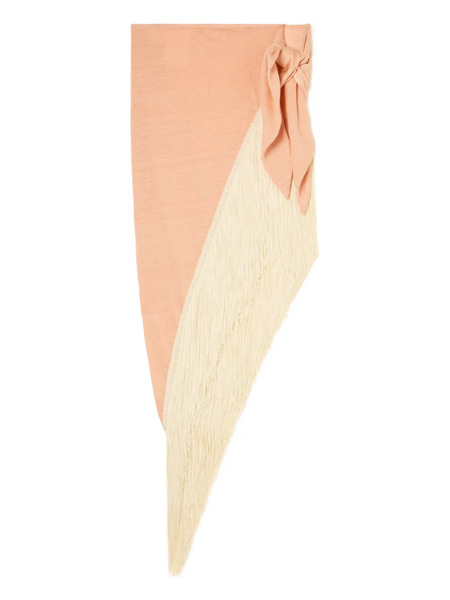  Alanui Fringed Self-tie Pareo - Pink 