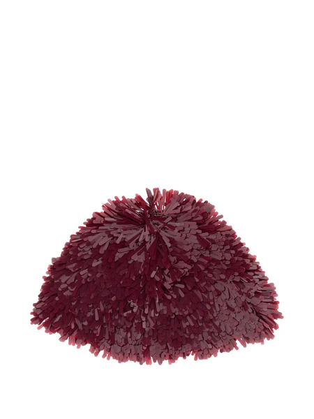 Alanui Fringed Sequined Hat - Red 