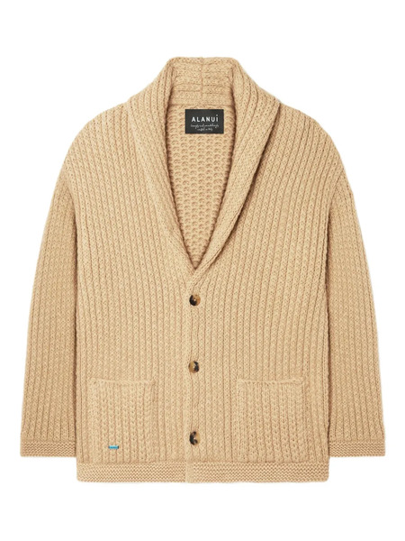  Alanui Patch-pocket Buttoned Cardigan - Neutrals 