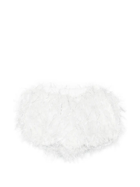  Alapage Bambu' Fringed Shorts - White 