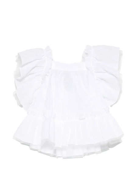  Alapage Ruffled Blouse - White 