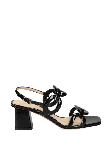  Albano Cut-out Sandals - Black 