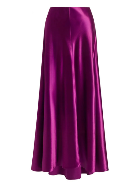  Alberta Ferretti A-line Maxi Skirt - Purple 