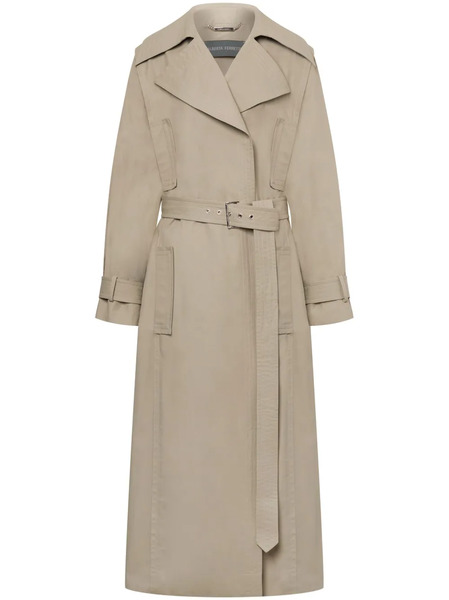  Alberta Ferretti Belted Trench Coat - Neutrals 