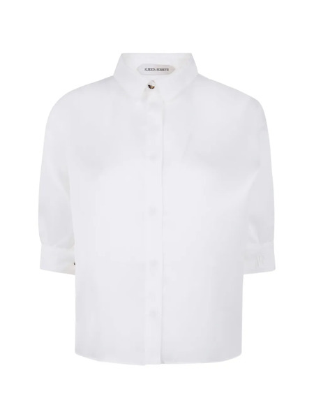  Alberta Ferretti Chest-pocket Shirt - White 