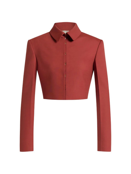  Alberta Ferretti Collared Jacket 