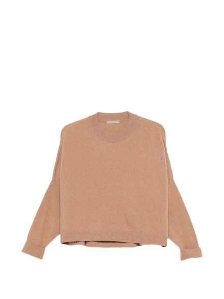  Alberta Ferretti Crew-neck Long-sleeve Sweater - Neutrals 