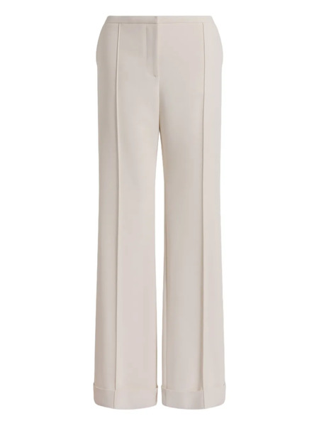  Alberta Ferretti Cuffed Trousers - Neutrals 