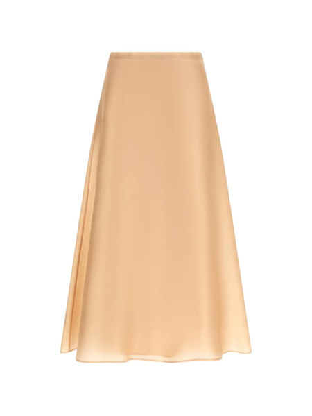  Alberta Ferretti Flared Midi Skirt - Neutrals 