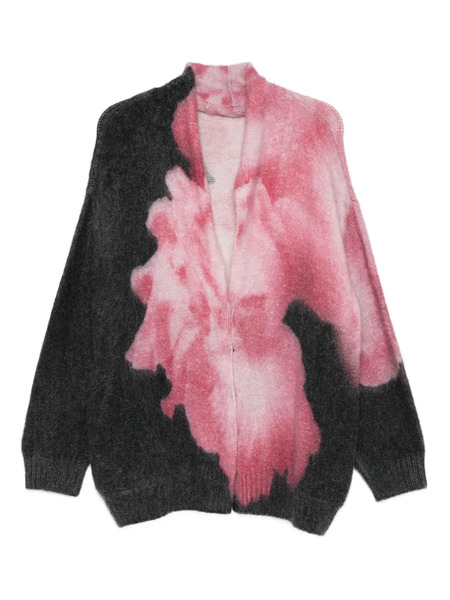  Alberta Ferretti Floral Cardigan - Pink 