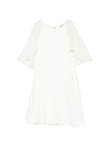  Alberta Ferretti Kids Layered Dress - Neutrals 